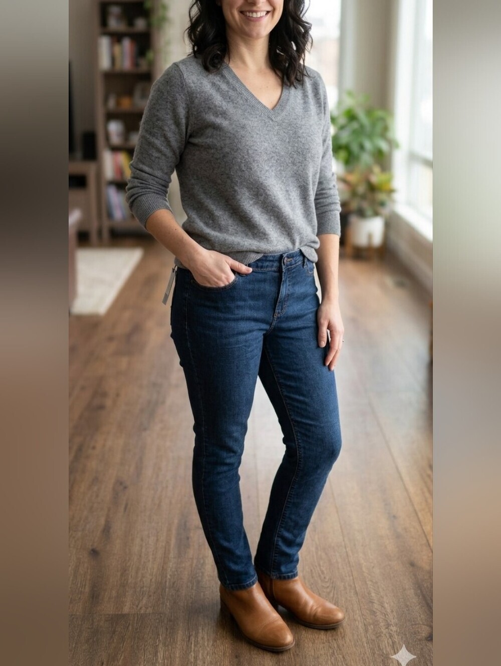 Calvin Klein Jeans Denim Leggings – Size 16